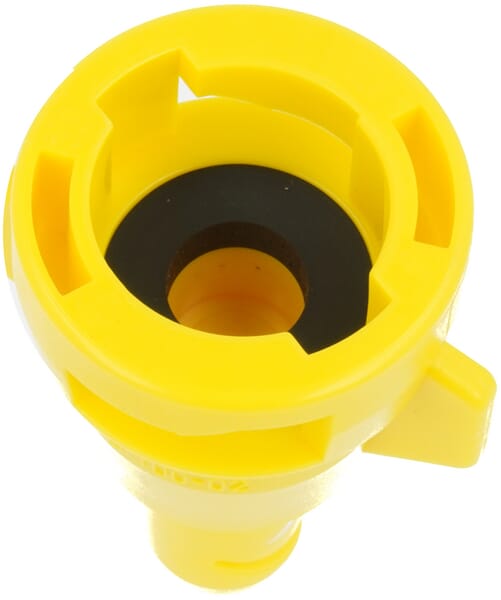 Buse à azote excentrée FB 02 en plastique jaune vue 3