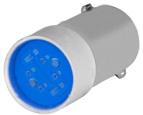 Lampe à LED BA9S, 24V bleu(e) · réf. 010BA9SLBL24