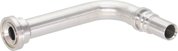 Raccord à sertir 4SH-DN25 avec bride ø47,6 mm 90° H175 · réf. SFSH251690H175G2