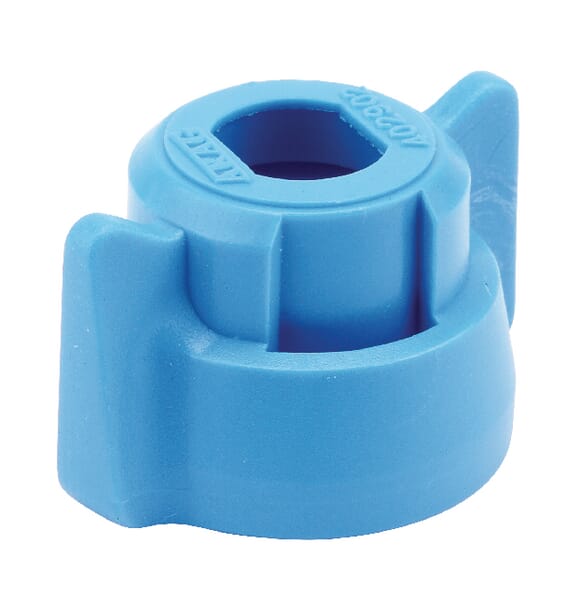 Ecrou de buse 10 mm bleu · réf. 40290204