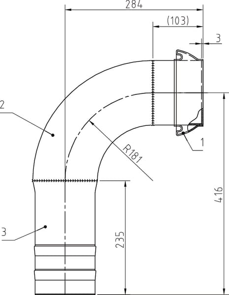 Racc.mâle 5"+coude 90°+emb. vue 2