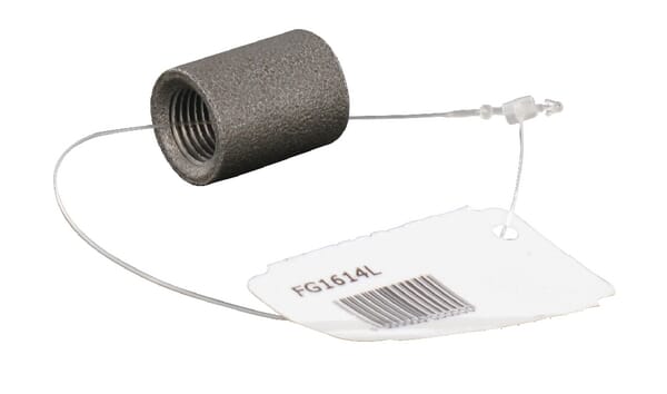 Svařované hrdlo černé 1/4"