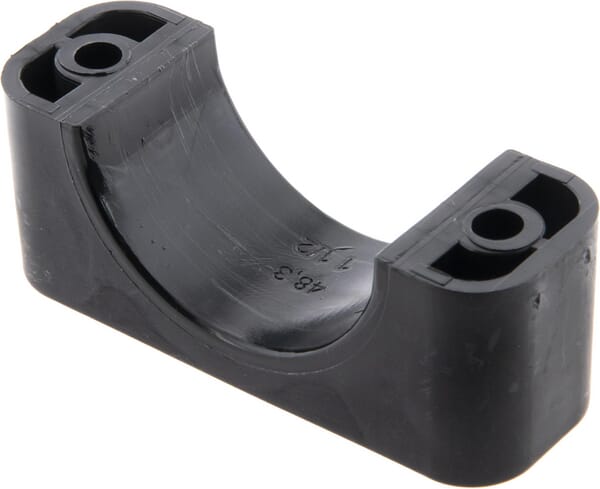 Demi-coq. noire lisse A6 48mm · réf. RS911648PAG