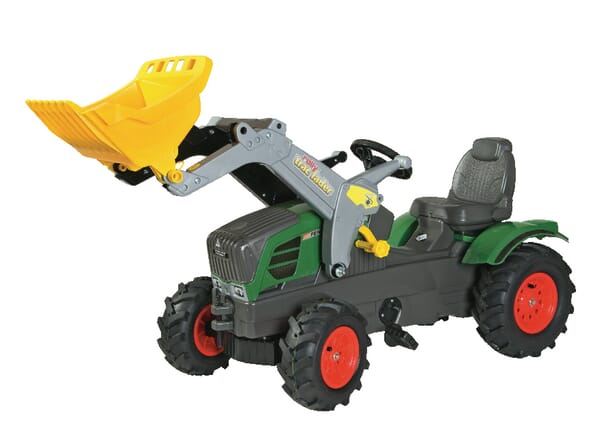 Tracteur à pédales avec chargeur frontal, Fendt 211, avec roues pneumatiques, à partir de 3 ans, rollyFarmtrac de Rolly Toys — réf. R61108