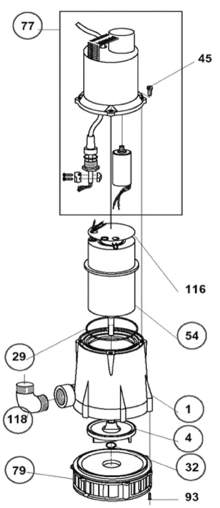Náhradní díly FEKA 600 NA