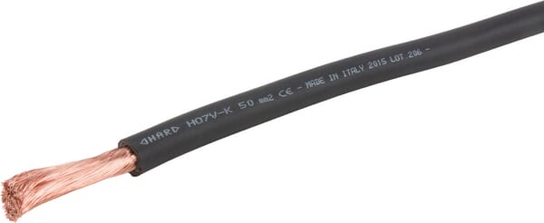 Câble 1 x 50mm² noir · réf. KA15005