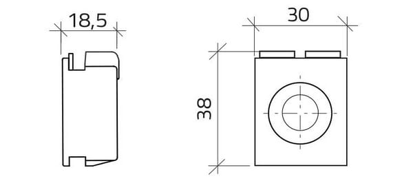Support de lampe vue 3