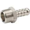 Hose connector male thread BSPP