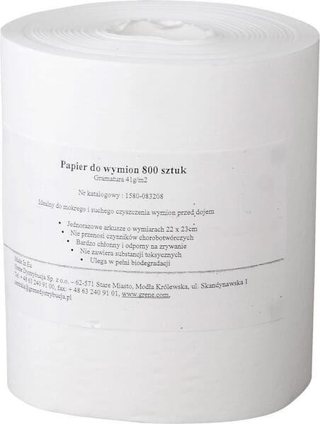 Papírové ručníky na mytí vemen