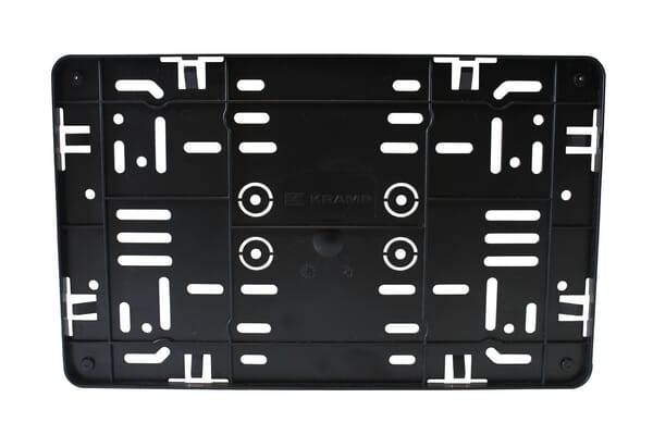Support de plaque d'imatriculation  340x210 mm — réf. KH340210KR