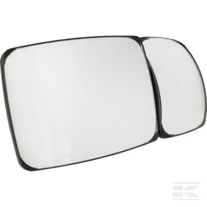 BRITAX Spiegelglas Rückspiegelglas Schlepperspiegel 313x223mm