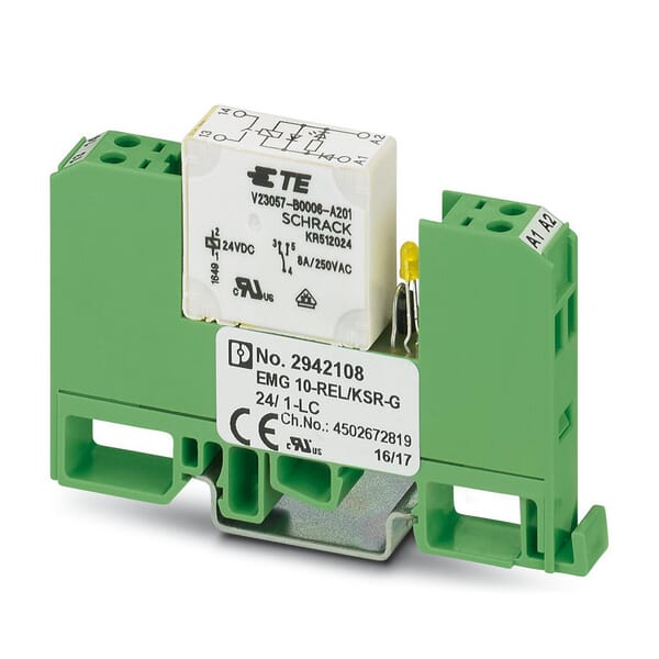 Relais module 24V DC · réf. EMG10RELKSRG241LC