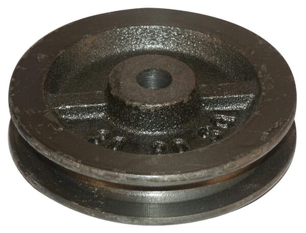 Kladky pro drátěná lana, litina