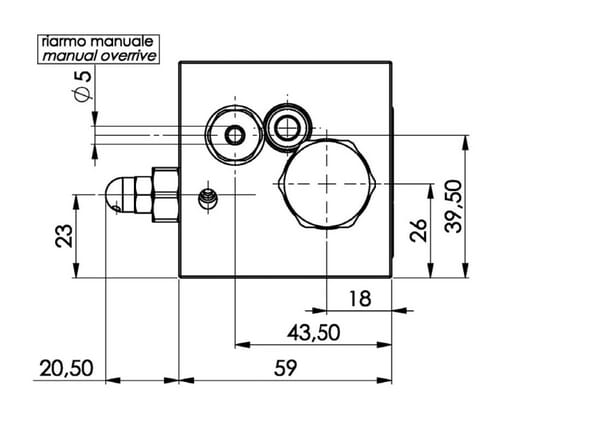 Vanne de commutation NG10 vue 5