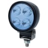 Work light LED, 800lm, round, 12/24V, blue, bolt on, 110.4mm, 4 LED's, Hella