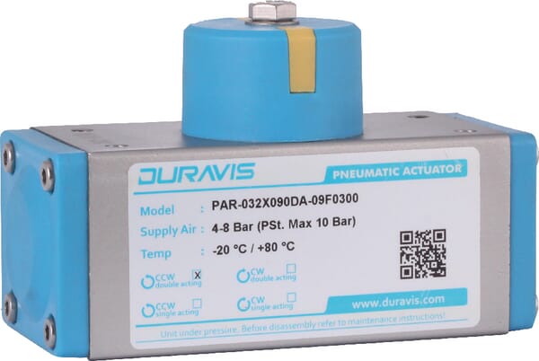 Dvojčinný pneumatický pohon