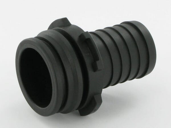 Raccord de tuyau droit 38 mm avec connexion mâle T6 · réf. 1091638