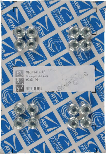 Écrou de roue M14x1.50 acier · réf. 9RD14G16