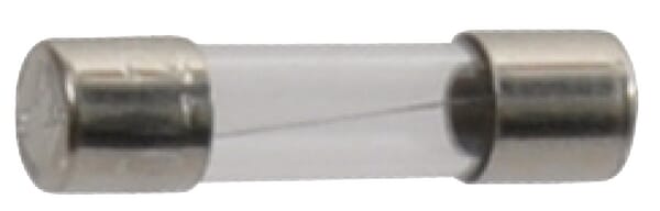 Fusible verre 0,8A longueur 20mm Siba · réf. ZEK52000800