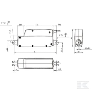 Actuator 12v S 130 Kramp
