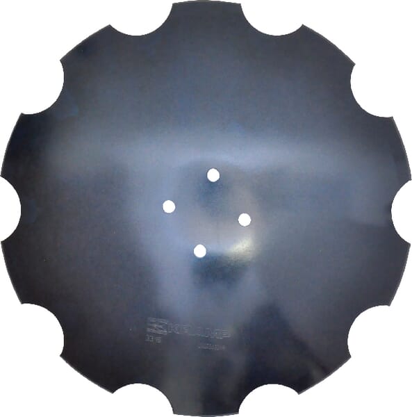 Disque crénelé 567x5 4 trous Quivogne — réf. DSQ05632KR