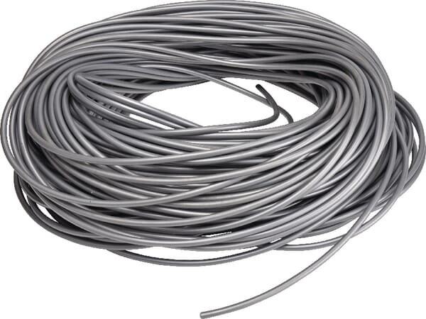 PVC kabel, 6 mm, stříbrný