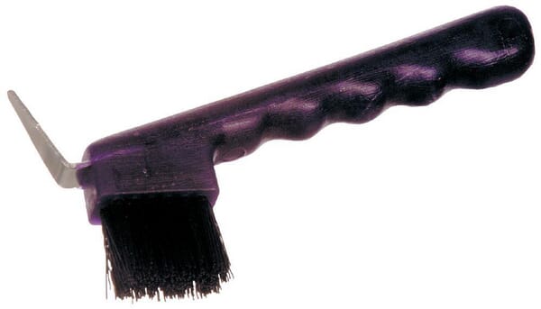 Škrabák na kopyto s kartáčem