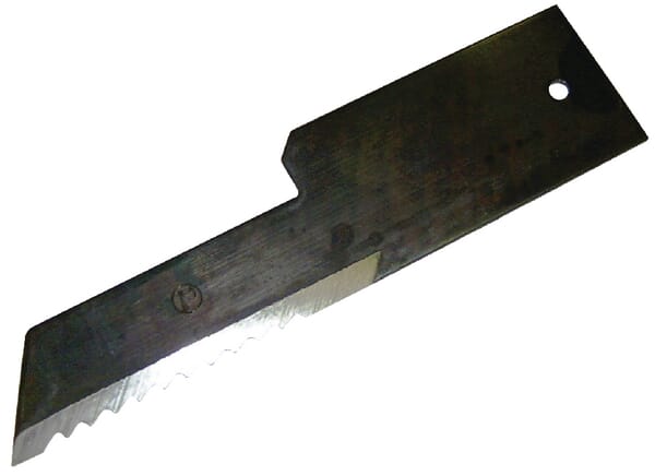 Couteau broyeur de paille  198x50x3mm Ø 6.5mm — réf. 2809106N
