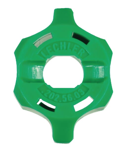 Ecrou de buse Lechler vert · réf. 0652025603