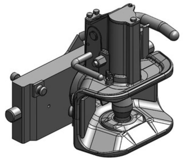 Accouplement remorque 309 mm vue 3
