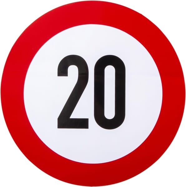 Autocollant de signalisation · réf. BF20S
