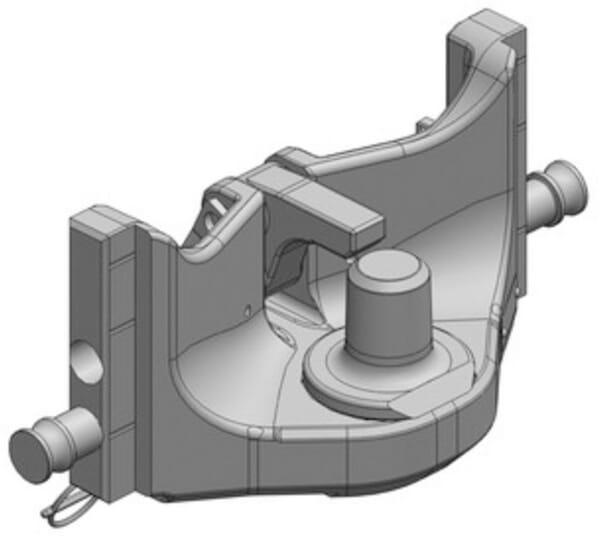 Pitonfix insert coulé W314 S30 CBM vue 2