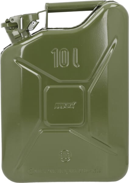 Jerrican métal 10 litres vert — réf. JK575050