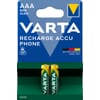 Rechargeable T398 AAA Phonepower battery
