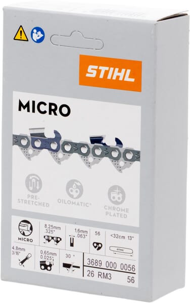 Chaîne 26 RM3 Rapid Micro · réf. 36890000056