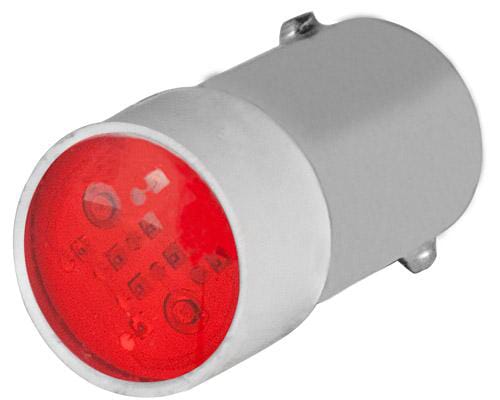 Lampe à LED BA9S, 24V rouge · réf. 010BA9SLR24