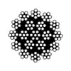 Rotation-free steel wire