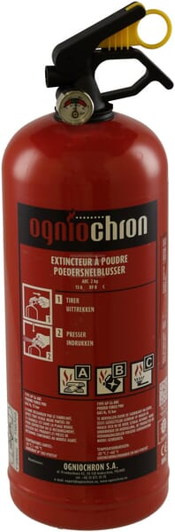 Acheter extincteur à poudre (ABC) 2 kg BENOR V ?