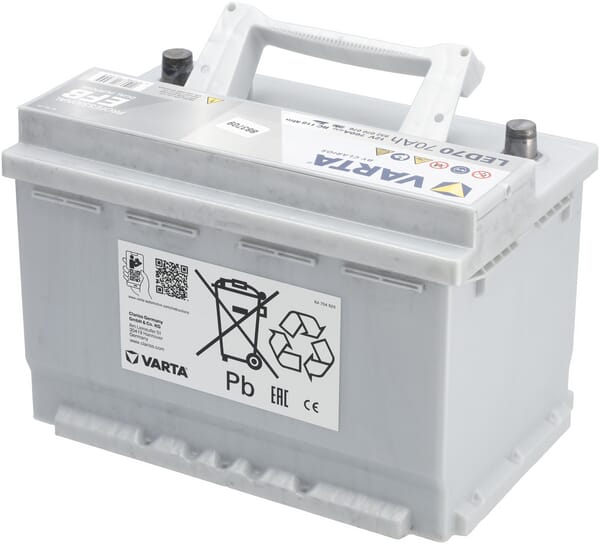 Käynnistysakku Varta 12V 70Ah 760A - Auton Akut ja Ajoneuvoakut - 930070076 - 3