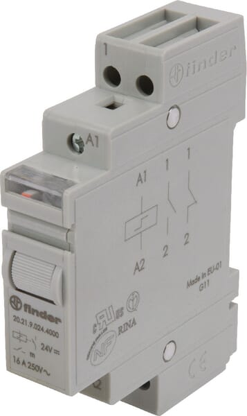 Relais impulsions, 24Vcc, 1NO — réf. 202190244000