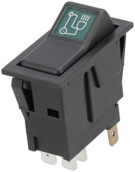 Interrupteur à bascule, I-0, off-on, 12V, 4 broches, phare auxiliaire — réf. SW10050KR