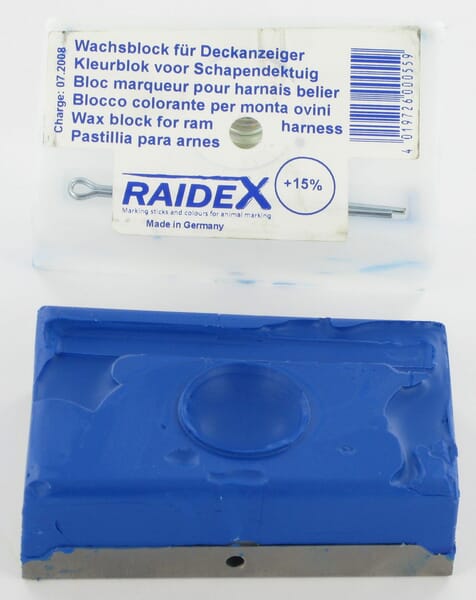 Návnad.blok Raidex kov modrý