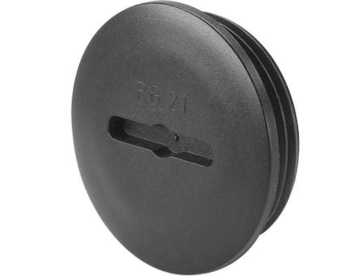 Bouchon d'obturation M40x1,5 PA noir — réf. 1251400150