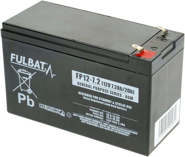 Batterie 12V 7.2 Ah AGM · réf. FB590028
