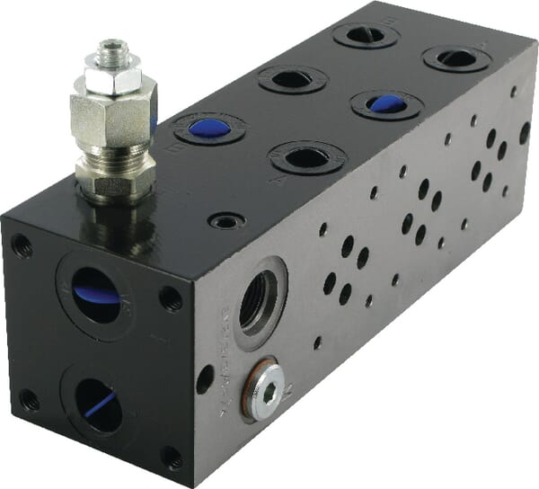 Plaque de base DBV 50-210 bar+forage · réf. MR43GZC