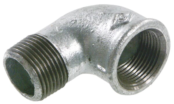 Tvarovka č. 92 Oblouk 90° vnitřní závit/vnější závit