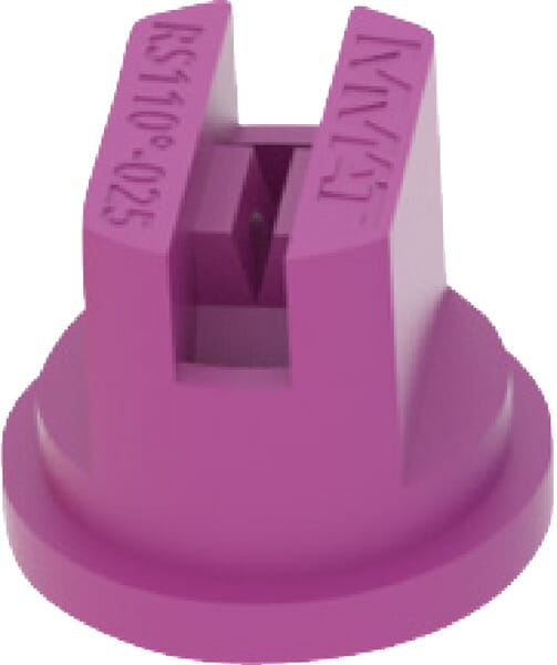 Buse à jet plat RS 110° 25 violet plastique MMAT · réf. RSMM110025