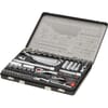 Combination socket set 1/4" + 1/2" 82-pieces