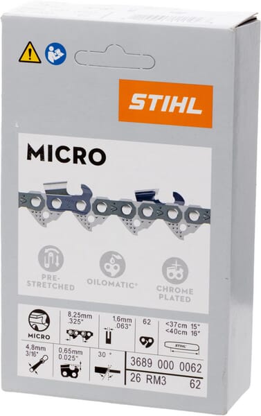 Chaîne 26 RM3 Rapid Micro · réf. 36890000062