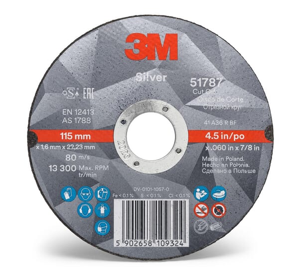 Disque à tronçonner 51801 T42 125x2,5x22,23 mm — réf. 7100141069